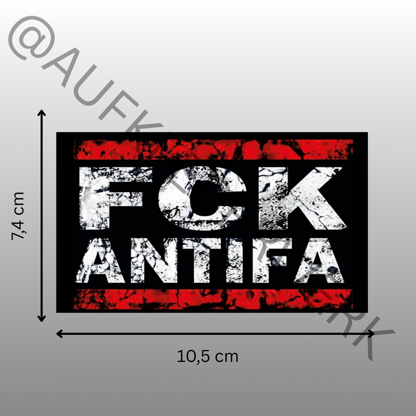 FCK ANTIFA Aufkleber