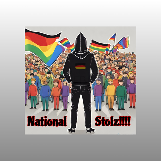 Nationalstolz Aufkleber